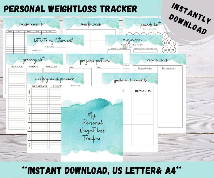 This beautifully created Weight Loss Tracker will be sure to make an impact in your daily life! Look forward to weight loss and to your future self! As someone who has lost 80 Pounds and counting I know losing weight can be hard! This tracker will make losing weight a breeze because you will have this tool at your fingertips to help you meet and track your progress! I can't wait to help others accomplish what I have! The exciting contents that await: A cute cover page! Weekly meal planner! A grocery list! Inspiration! Count down the pound by coloring them in! Goals and rewards! A daily log- For meals, water intake, exercise, notes, and positive affirmations! Day 1-Month 18 progress photo page, with a blank for longer journeys! Weekly planner! A journal page to write down how your week went Meal Plan Printable, Weekly Log, Surprise Vacation, Printable Workout, Water Tracker, Workout Planner, Meal Planning Printable, Printable Workouts, Custom Planner