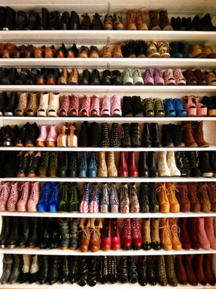 Shoe Closet, Spice Girls, Crazy Shoes, Shoe Obsession, Dream Shoes, Girls Best Friend, Jeffrey Campbell, Shoe Collection, Shoe Rack