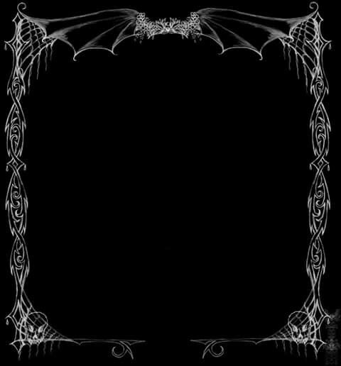 a black and white photo frame with an intricate design