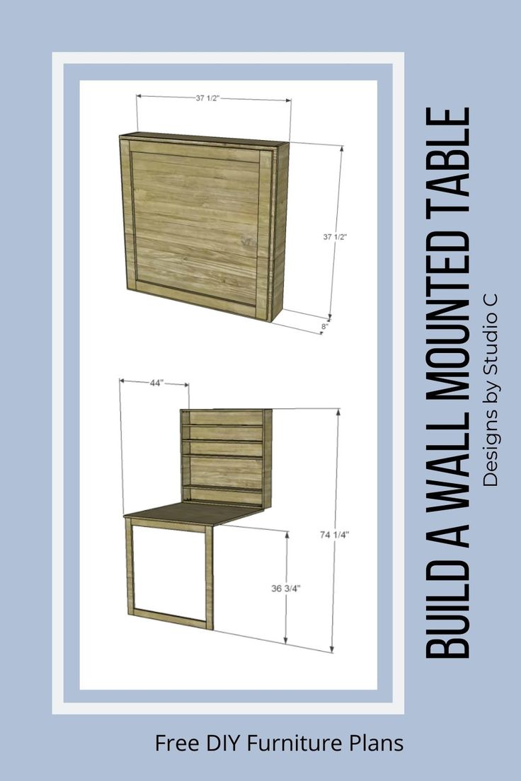 two plans for the build and decorate furniture