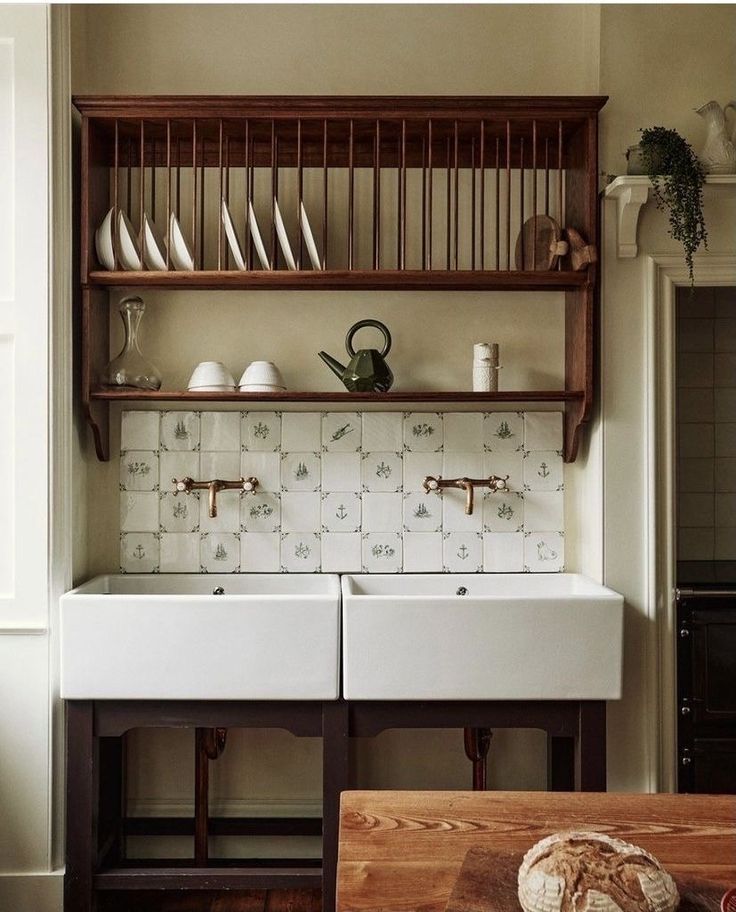 the kitchen is clean and ready to be used for cooking or baking, while still in use