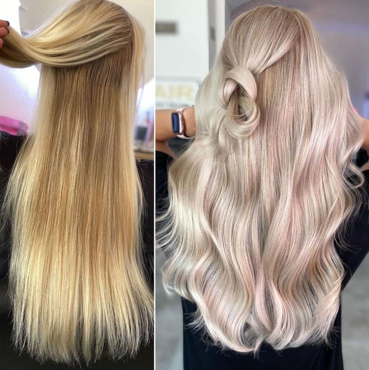 Fighting Yellow Tones in Blonde Hair Fixing Yellow Blonde Hair, Blonde Hair Turned Green, Tone Yellow Hair, Blonde Color Correction, Toning Blonde Hair, Brassy Blonde Hair, Cold Blonde, Blonde Hair At Home, Yellow Blonde Hair