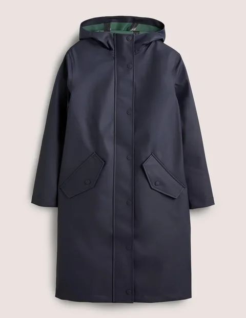 Navy Raincoat, Long Rain Coat, Waterproof Coat, Boden Uk, Raincoats For Women, The Drop, Fashion Design Clothes, 로고 디자인, Women's Coats & Jackets