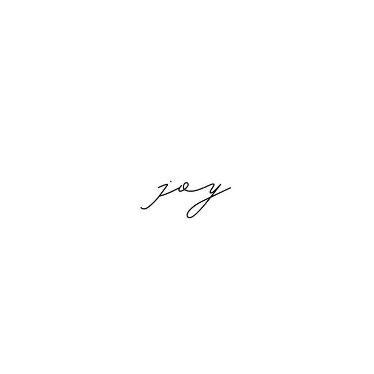 a black and white photo with the word joy written in cursive writing on it