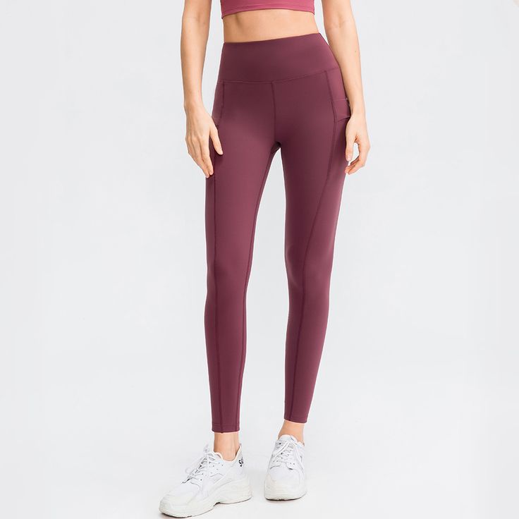 F00254461-2940 Gym Pants With Pockets, Ankle-length, Sportswear Yoga Pants With Pockets, Athleisure Ankle-length Sports Bottoms, Ankle-length Yoga Pants With Pockets For Workout, Solid Color Sportswear Pants For Sports, High Waist Sports Bottoms With Loosely Fitted Hips, Solid Sports Ankle-length Pants, Sporty Full-length Yoga Pants With Loosely Fitted Hips, Loose Gym Pants