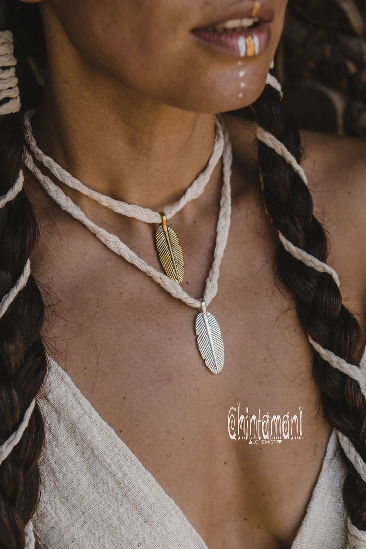 ⫸ We ship by EXPRESS EMS now for fast & safe delivery! Feather is a special talisman of Chintamani Alchemistry. It symbolizes lightness of being. Strong and confident flight. A little of native Indian wisdom and a little of hippie freedom in our hearts. All the feathers are handmade from brass by Chintamani Alchemistry jewelry workshop on Bali. This particular small solid artefact can be worn as a pendent or attached as a protective charm to your keys or backpack. Comes with a soft handmade Bohemian White Jewelry For Festivals, White Spiritual Jewelry For Festival, Spiritual White Jewelry For Festival, White Festival Jewelry, Adjustable White Feather Jewelry, Adjustable Feather Necklace As Gift, Bohemian White Necklaces For Festival, Bohemian White Necklace For Festival, Adjustable Bohemian Necklaces With Feathers