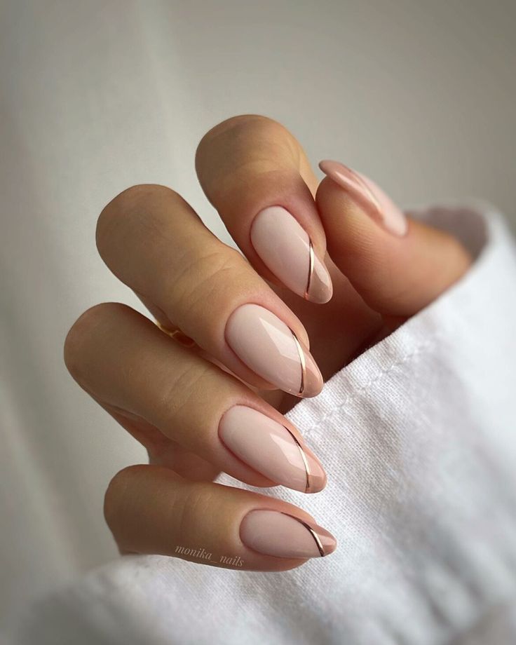 Beige Nails Design, Valentines Nail, Wow Nails, Subtle Nails, Beige Nails, Simple Gel Nails, Work Nails, Her Nails, Casual Nails