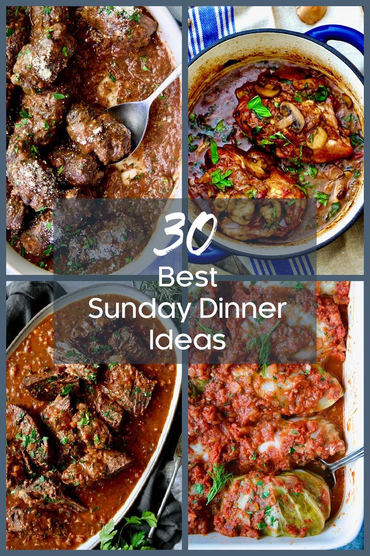 the top 30 best sunday dinner ideas