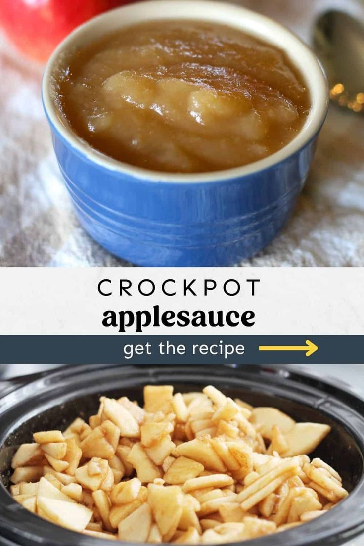 crock pot applesauce is the best way to cook apples