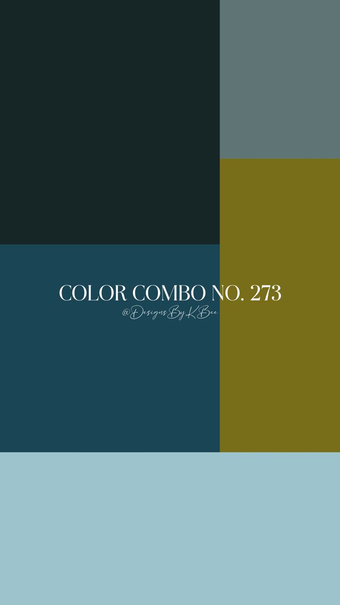 the color combo no 278 is shown in blue, green and yellow tones with an orange stripe