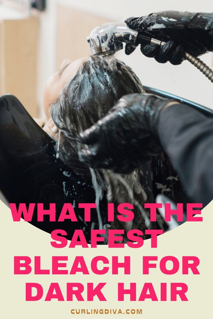 What is the safest bleach for dark hair Hair For Dark Hair, Bleach Dark Hair, Lighten Dark Hair, Bleaching Dark Hair, Hair Care Routine, Curled Hairstyles, Dark Hair, Healthy Hair, 30 Minutes