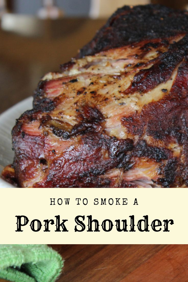 I am sharing my recipe for exactly how to make a smoked pork shoulder that will be a winner with the whole family. This recipe features my homemade meat rub that will take it to the next level. The resulting meat can be used for endless family meal ideas! Pork Shoulder Recipes Smoked, Best Smoked Pork Shoulder, Easy Smoked Pork Shoulder, Homemade Meat Rub, Smoked Pork Shoulder Pellet Grill, Smoked Pork Picnic Shoulder Recipe, Pork Shoulder Recipe, Smoked Pork Shoulder, Pork Shoulder Recipes