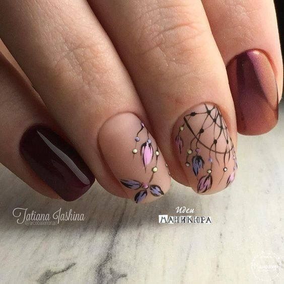 Dream Catcher Nails, Unghie Nail Art, Nails 2018, Nude Nail, Cute Spring Nails, Nails Fashion, Fashion Star, Designs Nail, Nail Styles