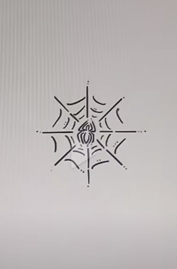 an image of a spider web logo on a computer screen