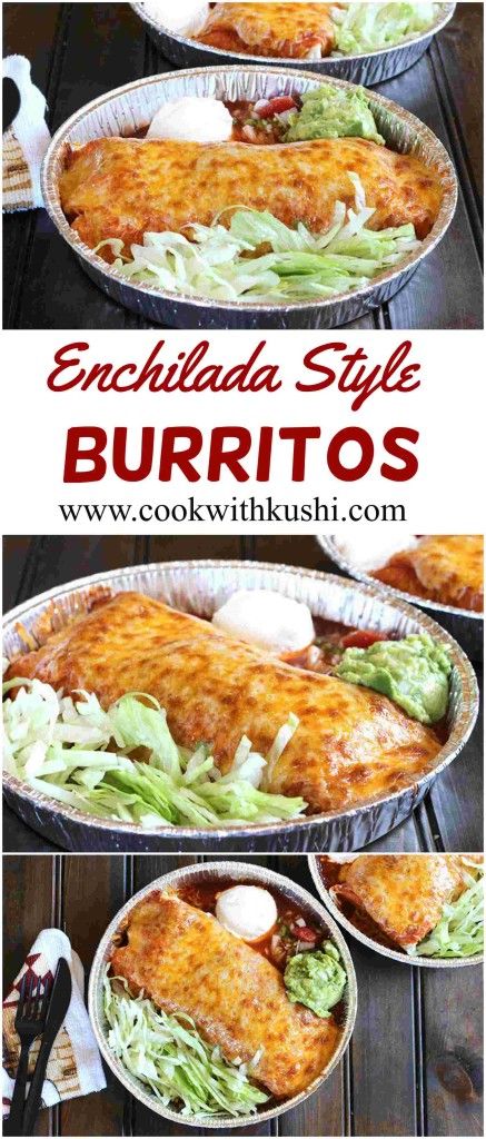 this enchilada skillet burritos recipe is so easy to make