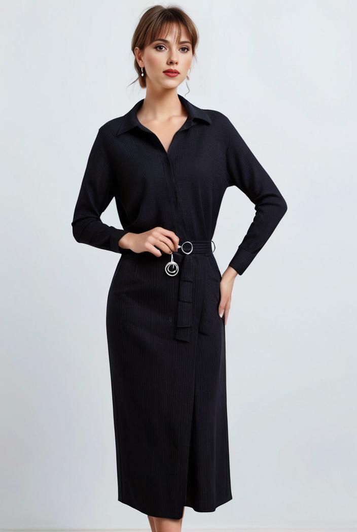 mesh slim fit pleated classic midi dress 106718 Elegant Belted Shirt Dress For Party, Elegant Mini Shirt Dress For Fall, Belted Shirt Dress For Formal Fall Occasions, Formal Belted Shirt Dress For Fall, Casual Knee-length Midi Dress For Work, Long Sleeve Formal Shirt Dress For Spring, Elegant Mini Length Shirt Dress For Spring, Formal Long Sleeve Shirt Dress For Spring, Chic Long Sleeve Workwear Dress