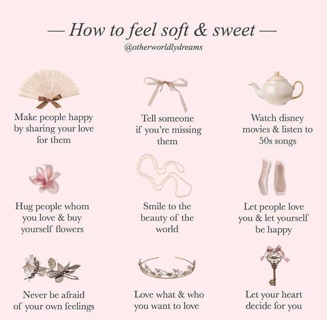 Comfort Things Aesthetic, Soft Girl Activities, How To Feel Like Aphrodite, Soft Romantic Aesthetic, Princess Lifestyle, Etiquette And Manners, Niche Memes, Angel Aesthetic, Get My Life Together