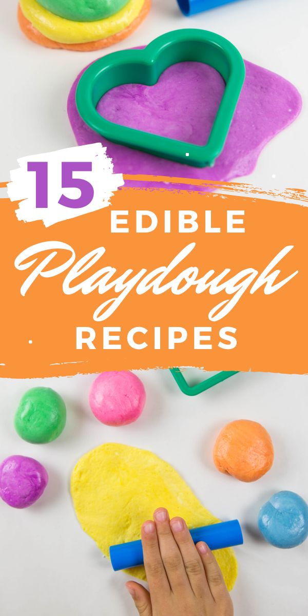 playdough recipe for toddlers with the title overlay