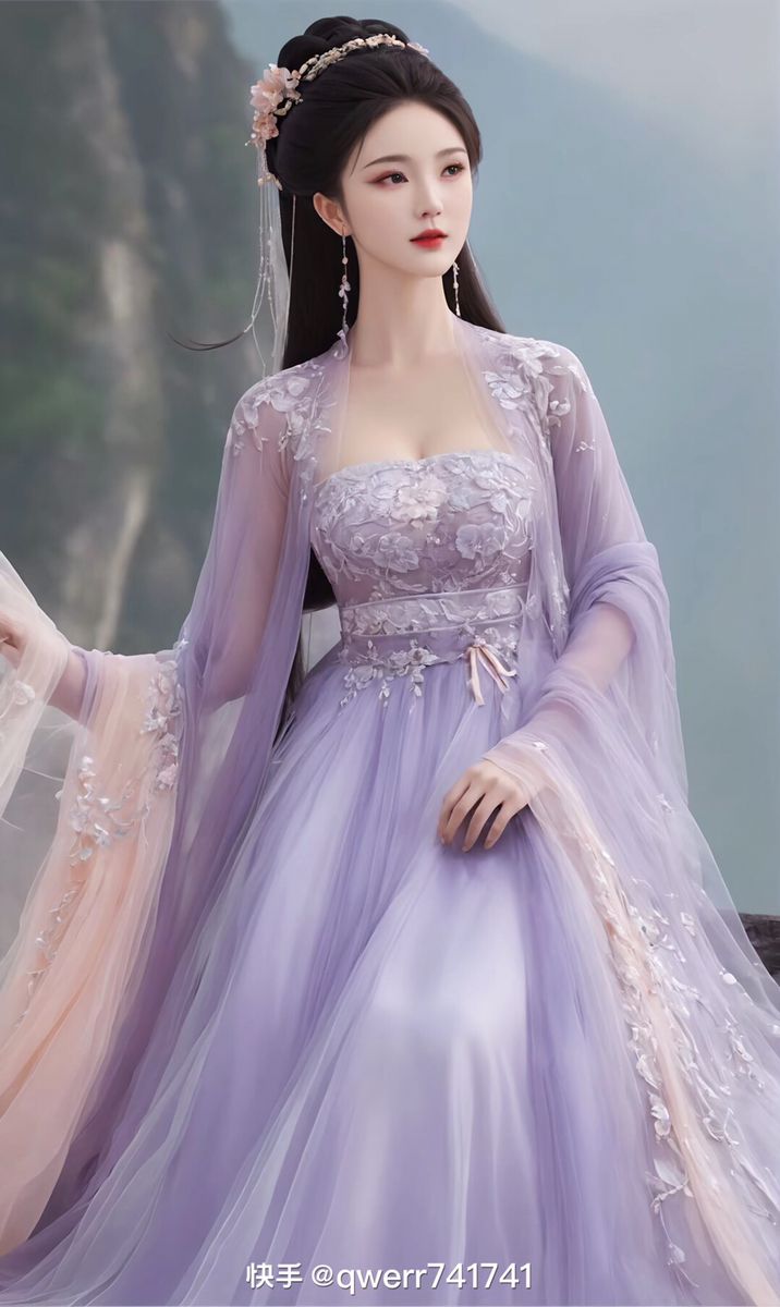 Hanfu Dress Princesses, Chinese Hanfu Princesses, Female Hanfu, Hanfu Princess, China Hanfu, Chinese Princess Dress, Historical Anime, Chinese Fancy Dress, Hanfu Girl