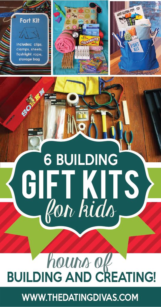 gifts for kids with the title 6 building gift kits for kids moms of building and creating