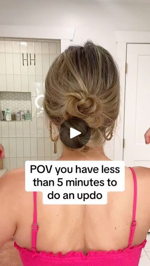 Side Bun For Wedding, Up Do Hairstyles For Wedding Guest, Soft Hair Upstyles, Updo For Beginners, Formal Updos Diy, Formal Pulled Back Hairstyles, Hair Updo Ideas Simple, No Curl Updo, Wedding Guest Updo Easy Hairstyle Tutorials