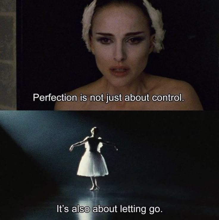 a woman in a white dress with words on her face and the caption'perfection is not just about control it, it's also about letting go