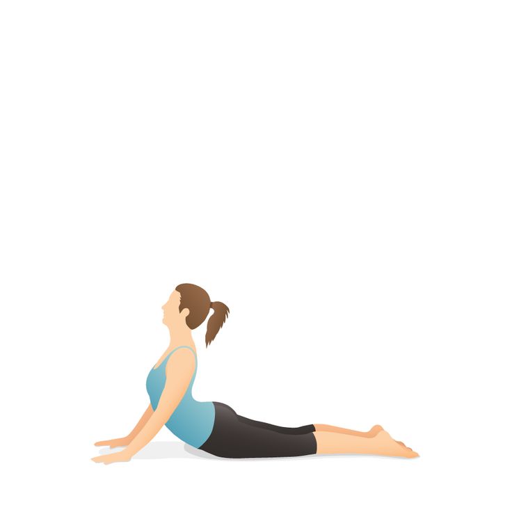 a woman is doing the splits on her stomach while sitting in a yoga position with one leg up