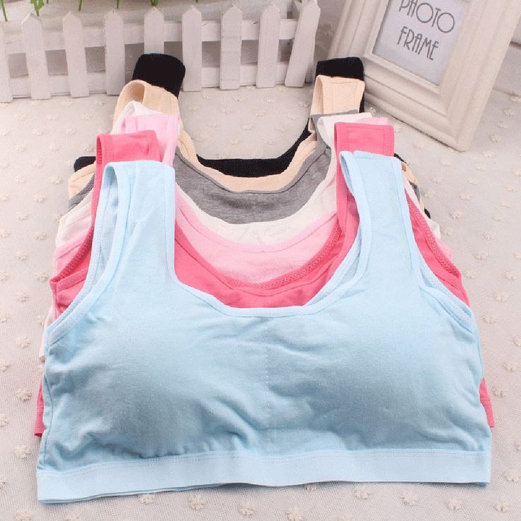 Bring some fun to playtime with this Girls Sport Bra-2PC/Lot! Perfect for young active girls, these two bras provide all-day support and comfort. The breathable fabric and sweat-resistant material will keep them cool and dry while they run, jump, and play! (Plus, you get two for the price of one!) 14-day delivery-excluding weekend and holidays SPECIFICATIONS 100% Brand new & High qualityColor: As pictureMaterial: CottonSize: Suitable for the smallest bust 65cm, the largest bust 85cmPlease allow Seamless Cotton Sports Bra For Athleisure, Seamless High Stretch Cotton Activewear, High Stretch Seamless Cotton Activewear, Cotton Athleisure Sports Bra With Built-in Bra, Cotton Gym Activewear With Built-in Bra, Sporty Seamless Cotton Sports Bra, Seamless Cotton Sports Bra For Workout, Sporty Cotton Sports Bra, Sporty Cotton Stretch Sports Bra