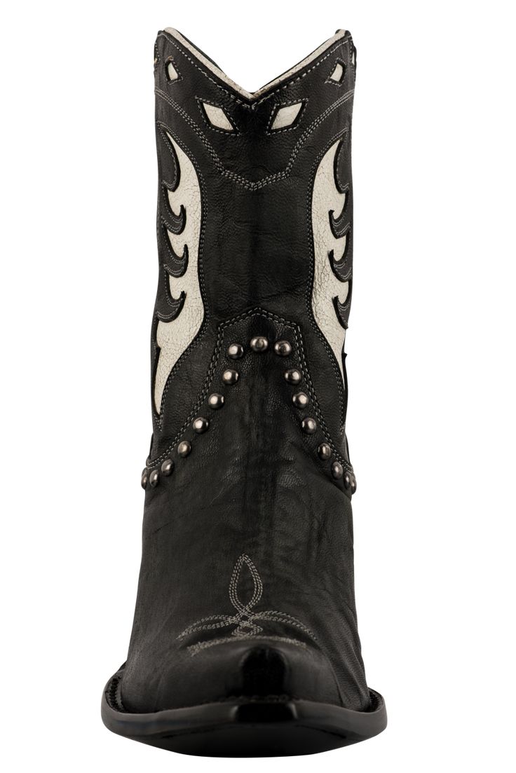 Double D Ranch by Old Gringo Women's Black Cattleman Boots | Pinto Ranch Biker Cowgirl, Ranch Boots, Handmade Boots, Cowgirl Dresses, Cowgirl Fashion, Double D Ranch, Handmade Boot, Western Booties, Shoe Inspo