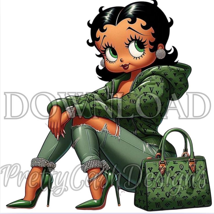 an image of a woman sitting on the ground with her handbag