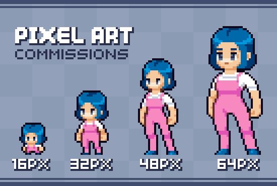 Pixel Art Commission, How To Draw Pixel Art Characters, Pixel Art Body Reference, Pixelated Character Design, 32 X 32 Pixel Art Character, Pixel Art Character Design 32x32, 16 By 16 Pixel Art, Pixel Characters Sprite, Pixel People Art