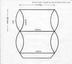 an image of a diagram for a cylinder with two sides and the top half drawn out