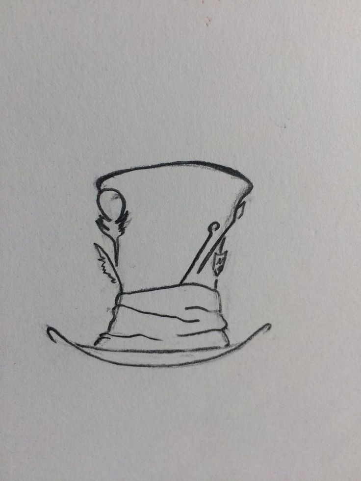 a drawing of a teacup on a saucer