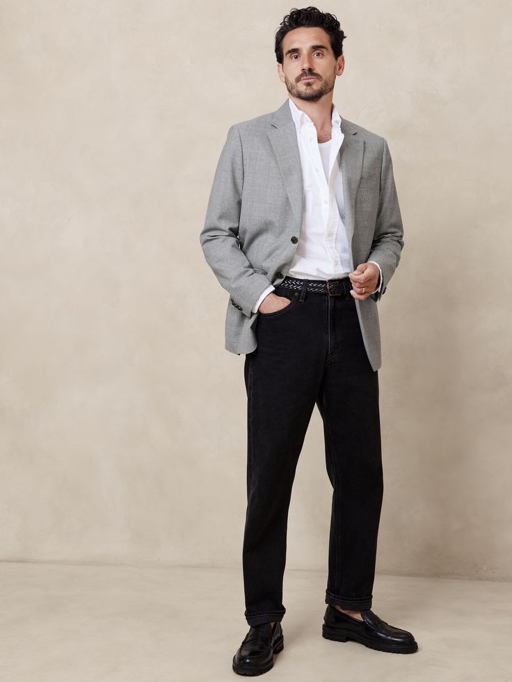 Signature Italian Rustico Suit Jacket | Banana Republic