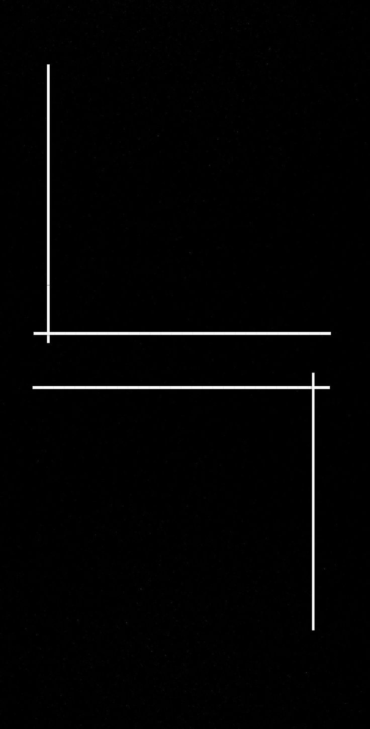 a black and white photo with lines in the middle that are parallel to each other