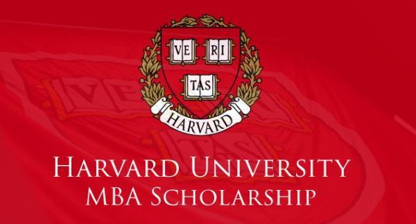 the harvard university logo on a red background