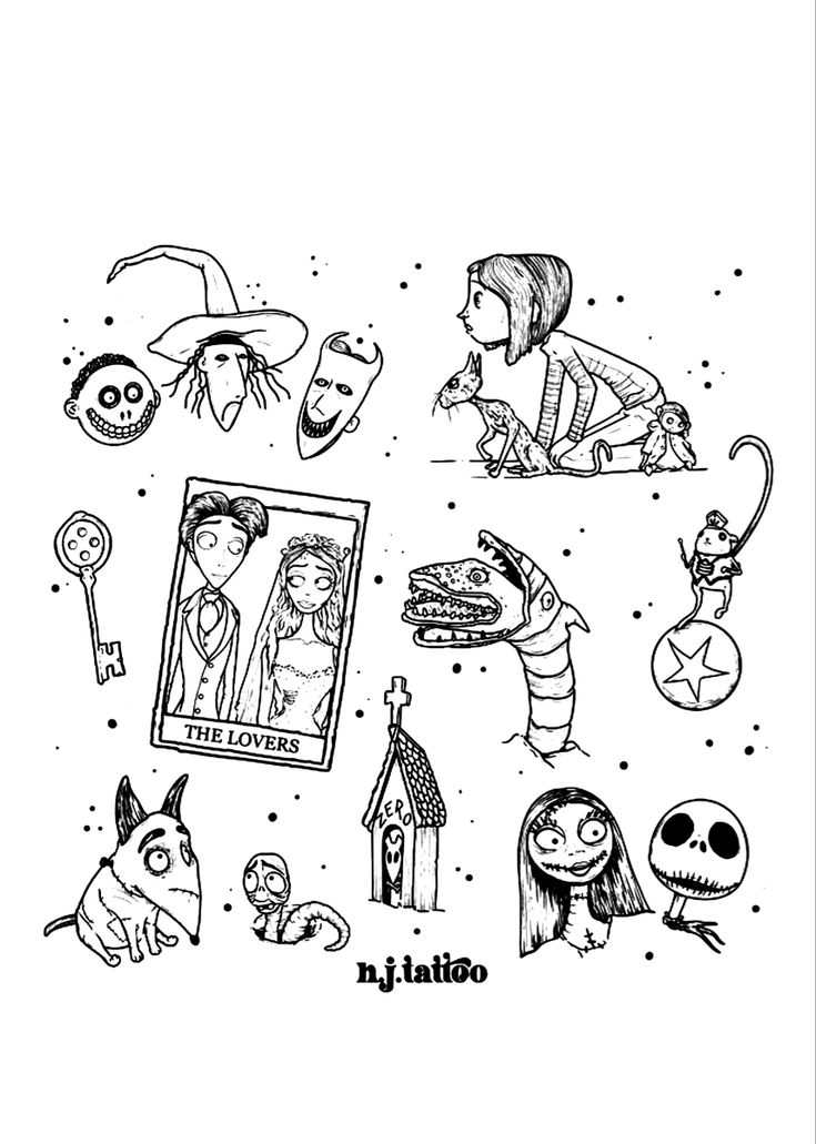 an image of halloween coloring pages