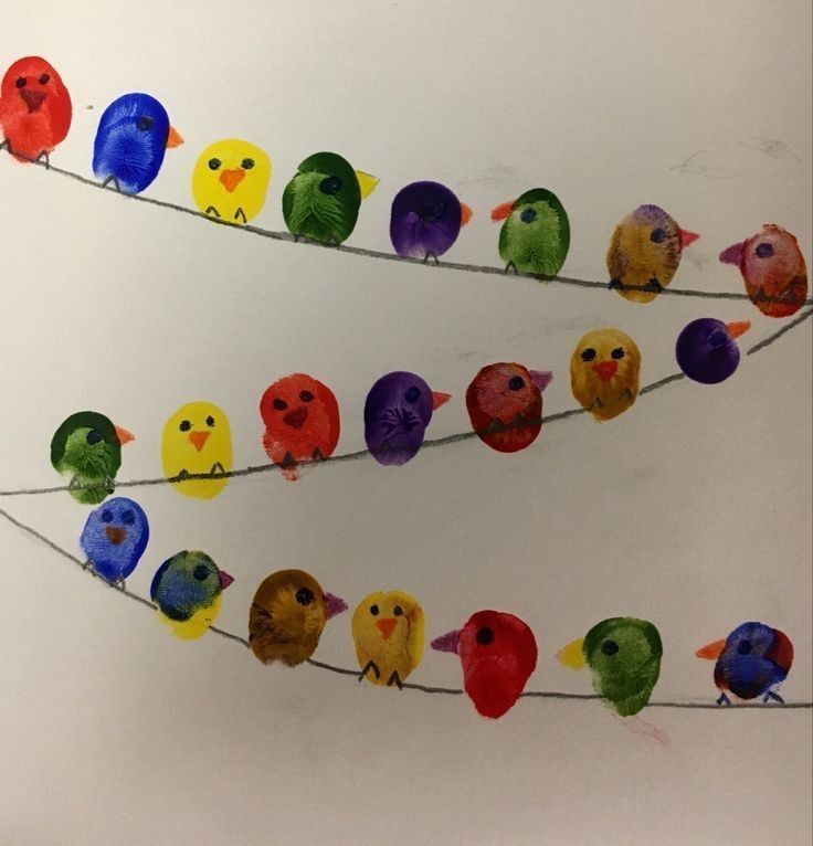 the colorful birds are sitting on the wire