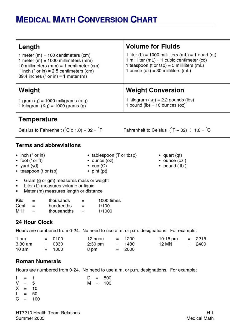 the medical math worksheet for students to practice their skills and perform tasks in order to