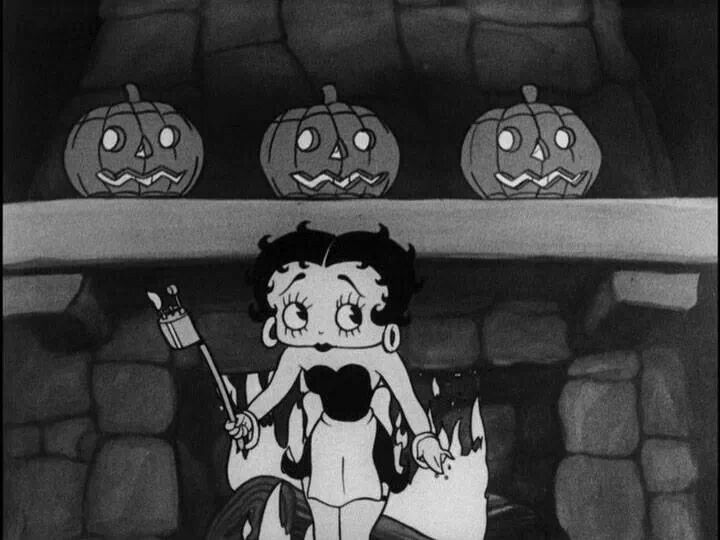 Halloween Halloween Tumblr, Betty Boop Halloween, Betty Boop Classic, Betty Boop Quotes, Betty Boop Art, Betty Boop Cartoon, Betty Boop Pictures, Cartoon Coloring Pages, Halloween Cartoons