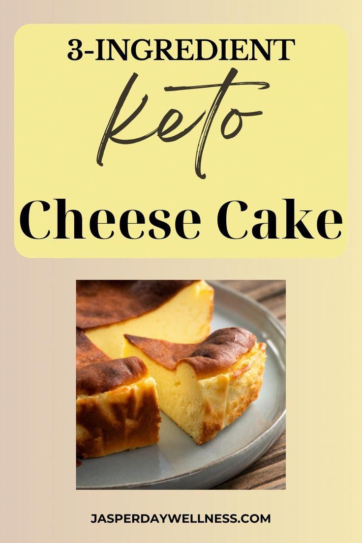 Craving a delicious treat on your keto journey? Look no further than our Cheesecake Recipe Low Carb edition! With just 3 ingredients, it's a breeze to whip up this creamy delight. Enjoy a slice of heaven without the guilt. Get more low-carb dessert recipes at jasperdaywellness.com. #BestLowCarbMeals Keto 2 Ingredient Dessert, Keto Desserts Easy 3 Ingredients, Keto Cheesecake Recipes, Cheesecake Recipe Easy, Quick Keto Dessert, 2 Ingredient Desserts, Keto Friendly Fruit, Recipe Low Carb, Keto Easy