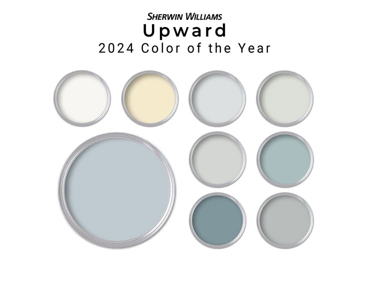 the color scheme for sherylin williams's upward paint colors in 2012