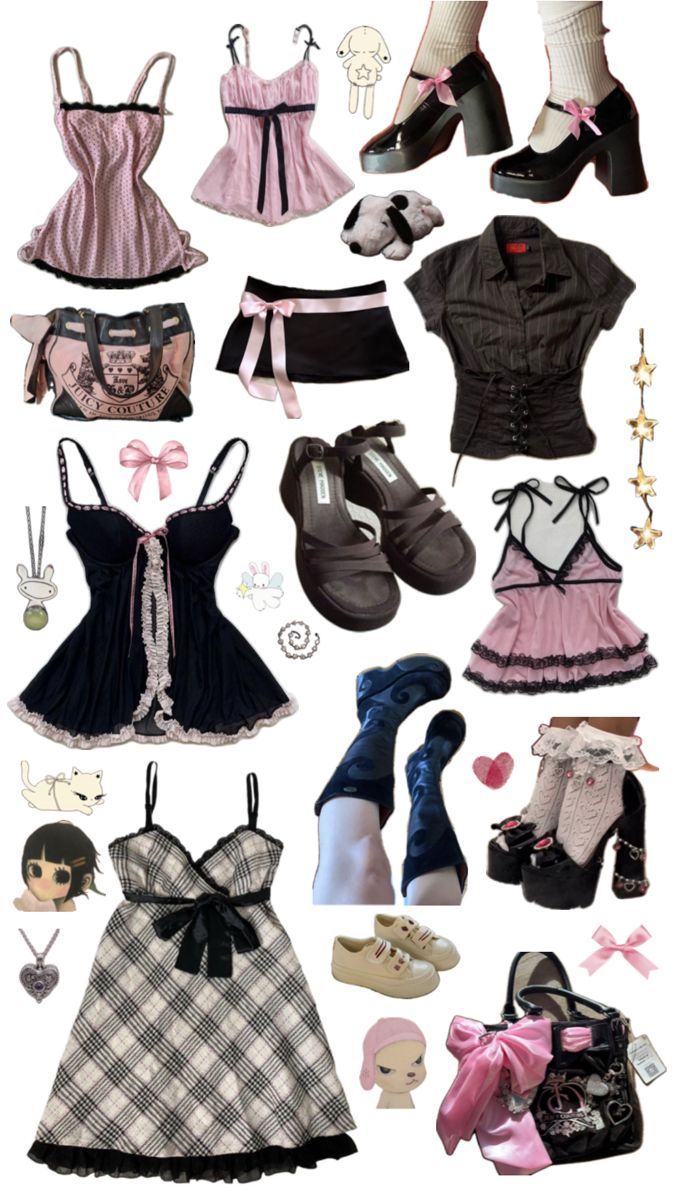 Kpop reference or what :3 Kpop Reference, Himekaji Outfits, Black Princess, Clothes And Shoes, Kawaii Fashion Outfits, Swaggy Outfits, Alternative Outfits, Really Cute Outfits, Black And Pink