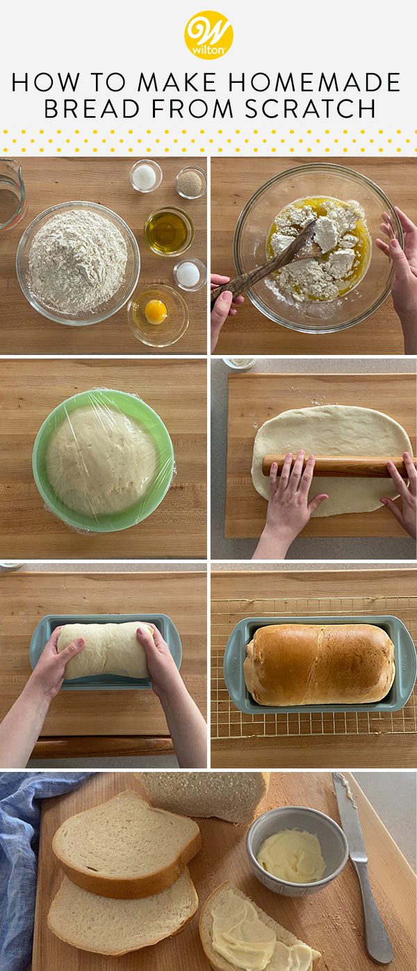 how to make homemade bread from scratch