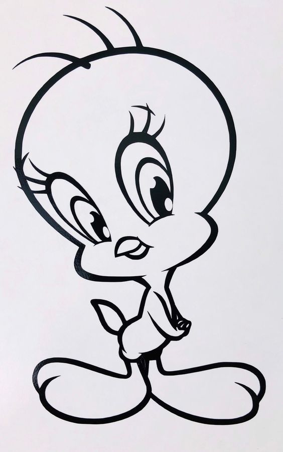 an image of a cartoon character that is drawn in black and white with ink on paper