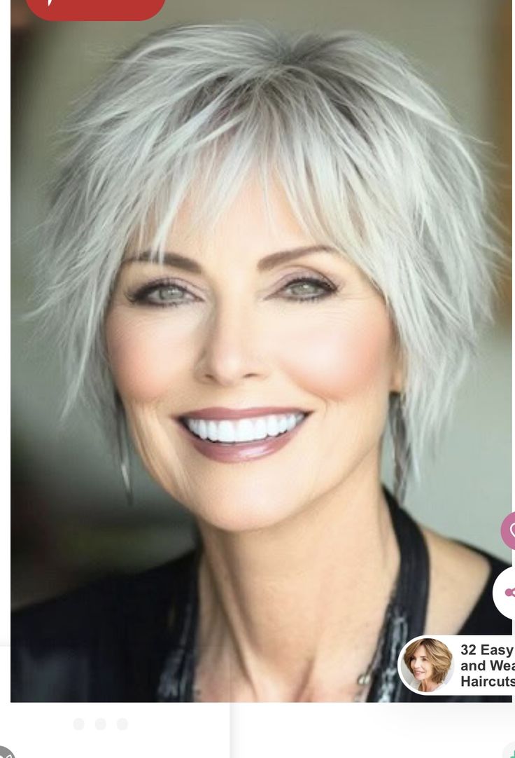 Shag With Choppy Layers, Ladies Mid Length Hairstyles, How To Style Short Shag Haircut, Choppy Hairstyles For Fine Hair, Short Shag Straight Hair, Shaggy Bob For Fine Hair Choppy Hairstyles, Longer Bob, Choppy Layered Hairstyles, Choppy Bobs