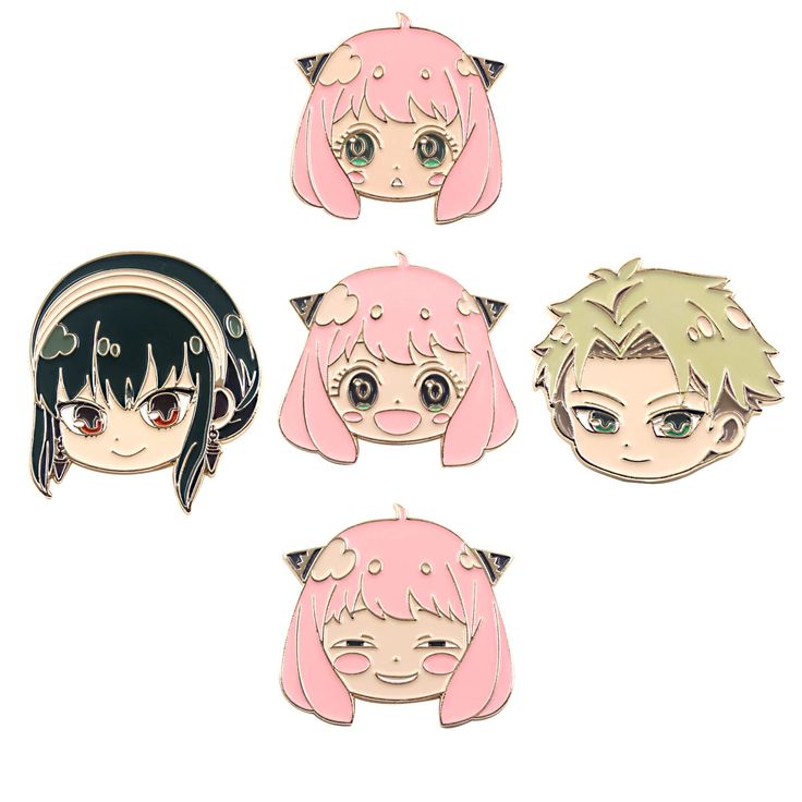 PRICES MAY VARY. ❤️【DESIGN 】Cute pins creative inspiration from the anime family characters loid forger anya forger, each one represents a unique character, it is colourful, set off your temperament, will usher in fans onlookers ❤️【MATERIAL】Made of high quality enamel alloy, sturdy and durable, does not fade, is friendly to the body, the specific colour and size refer to the icon ❤️【SCENE】Suitable for cosplay, dress up party, Halloween, anime festival, can also be worn daily on children's anime Spy X Family Aesthetic, Aesthetic Clothes Shop, List Of Aesthetics, Family Cosplay, Family Aesthetic, Pokemon Party, Anya Forger, Aesthetic Shop, Dressup Party