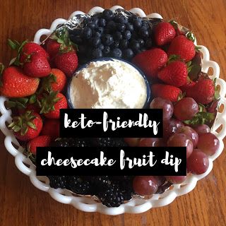 a fruit platter with berries, strawberries and blueberries