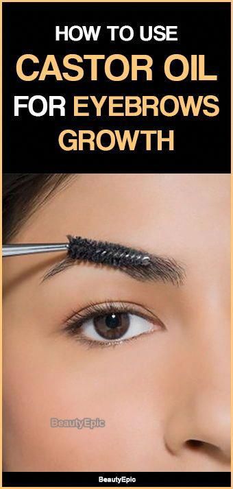 Oils For Eyebrow Growth, Castor Oil For Hair Growth Eyebrows, Castor Oil On Eyebrows, Eye Brow Growth, Castor Oil For Eyebrows, Eyebrow Growth Remedies, Eyebrow Regrowth, Castor Oil Eyebrows, Regrow Eyebrows