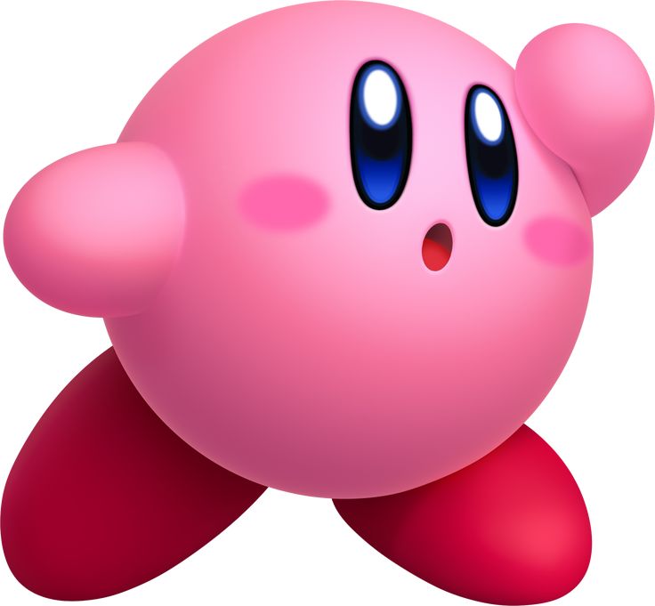 a close up of a pink object with big eyes and an angry look on its face